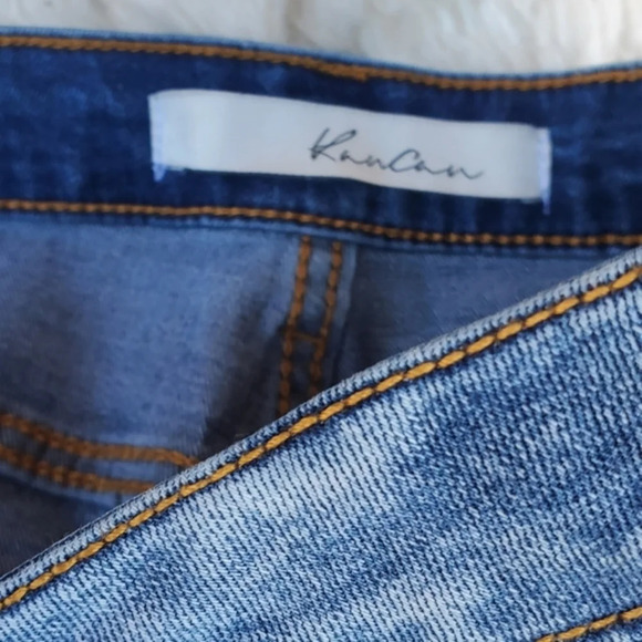 KanCan Ombre Tone cropped jeans 28 - Picture 8 of 8